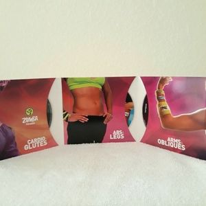3/$12🏃‍♀️HP🏃‍♀️ ZUMBA Target Zones 3 DVD Set